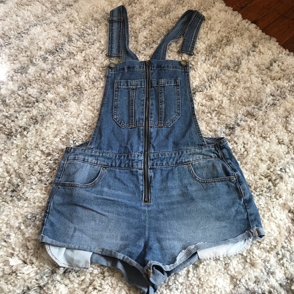 Bullhead Denim Overalls - Picture 1 of 5